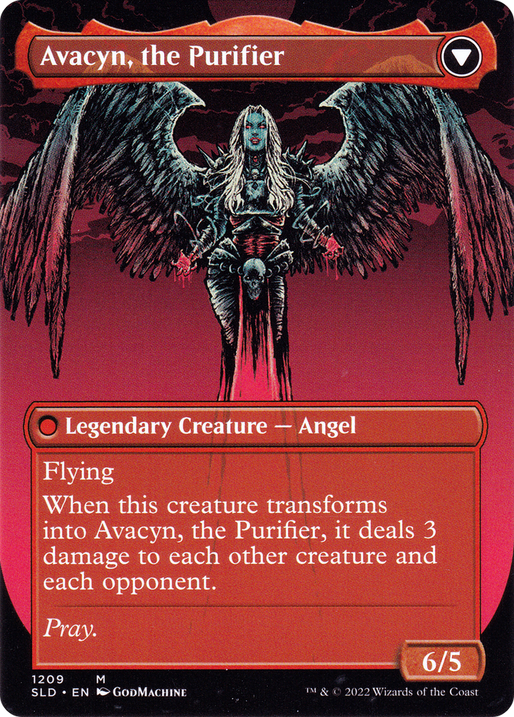 Image of Archangel Avacyn (Display Commander) - Thick Stock (SLD-1209) - Secret Lair Drop