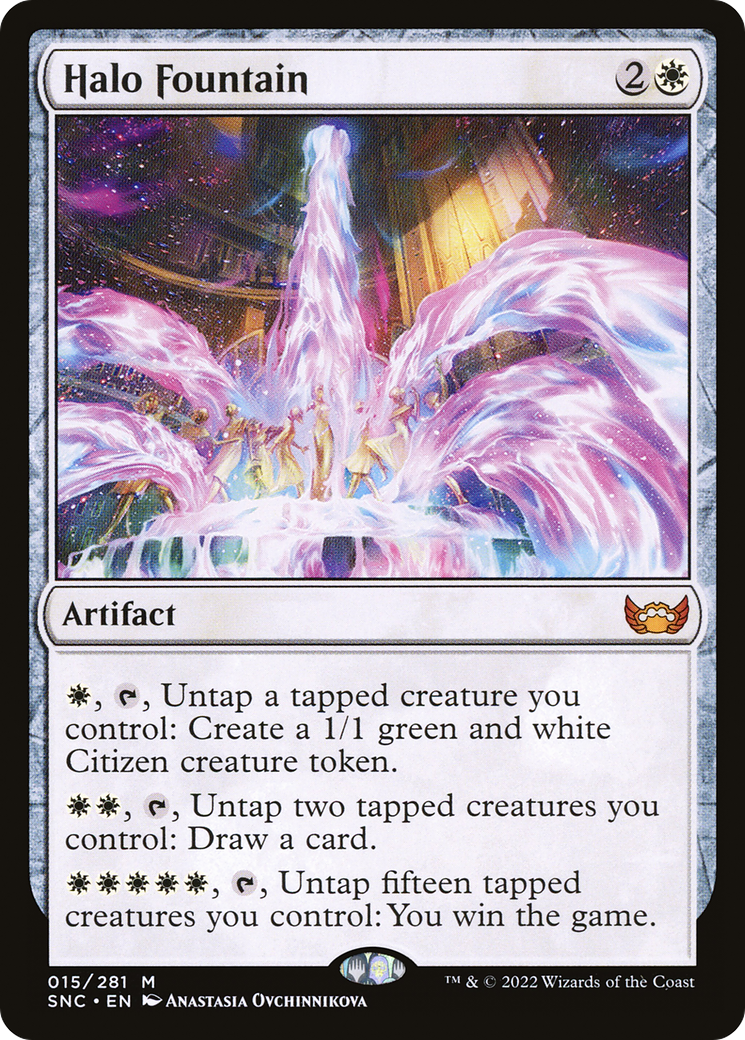 Image of Halo Fountain (SNC-015) - Streets of New Capenna
