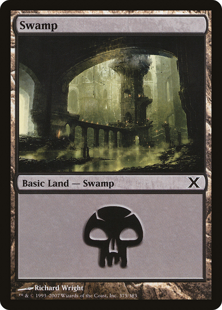 Image of Swamp (375) (10E-375) - Tenth Edition