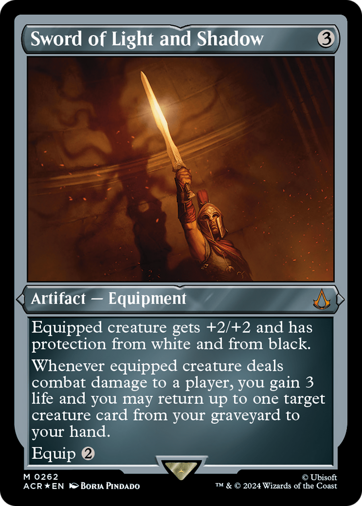 Image of Sword of Light and Shadow (ACR-262) - Assassin's Creed Etched Foil