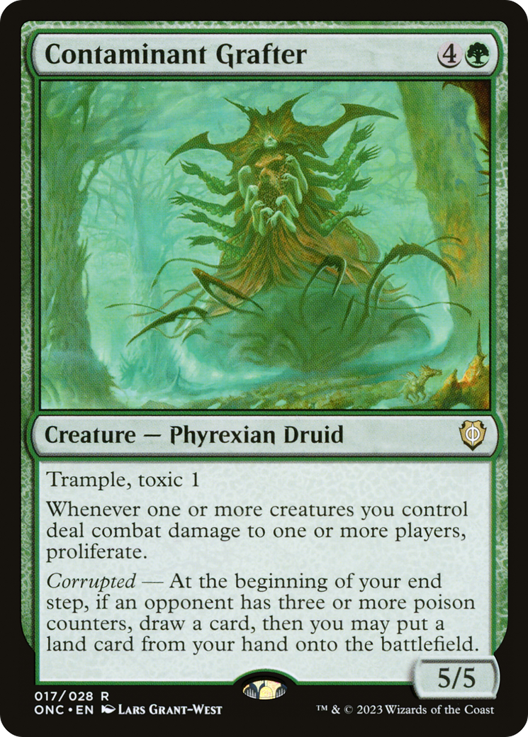 Image of Contaminant Grafter (ONC-017) - Phyrexia: All Will Be One Commander