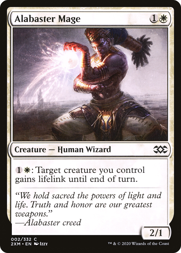 Image of Alabaster Mage (2XM-002) - Double Masters Foil