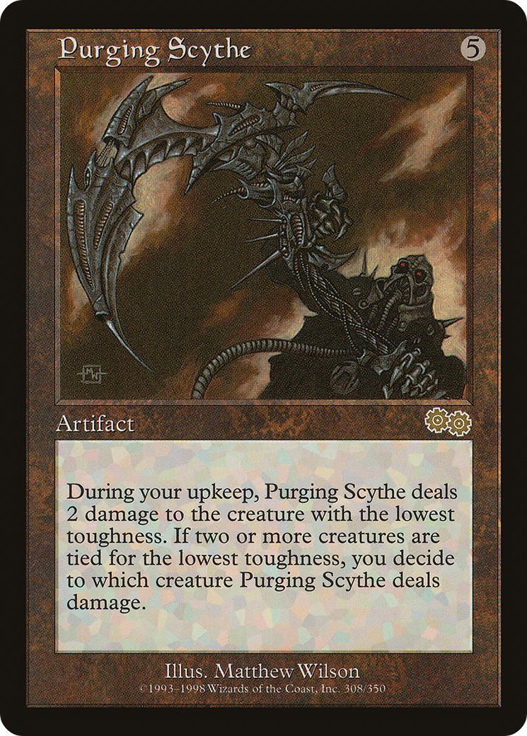 Image of Purging Scythe (USG-308) - Urza's Saga