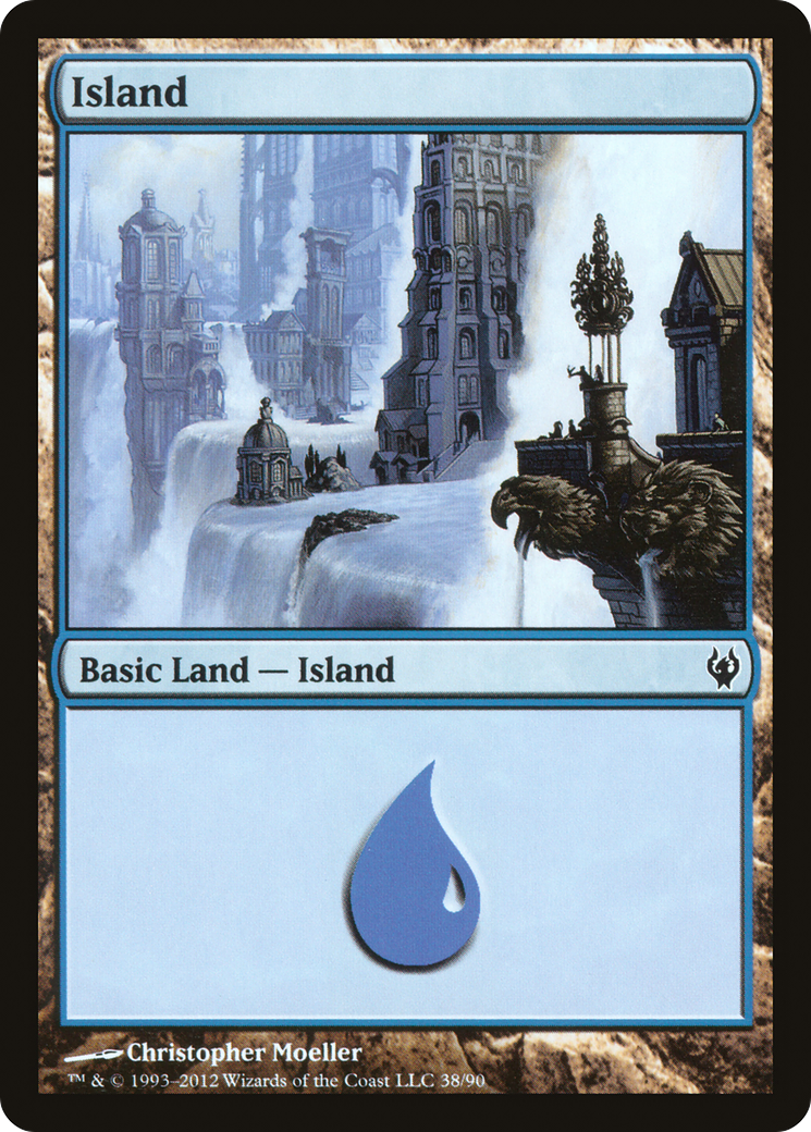 Image of Island (38) (DDJ-038) - Duel Decks: Izzet vs. Golgari