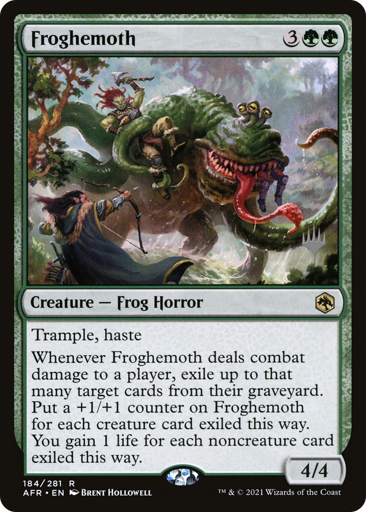 Image of Froghemoth (PPAFR-184) - Adventures in the Forgotten Realms Promos