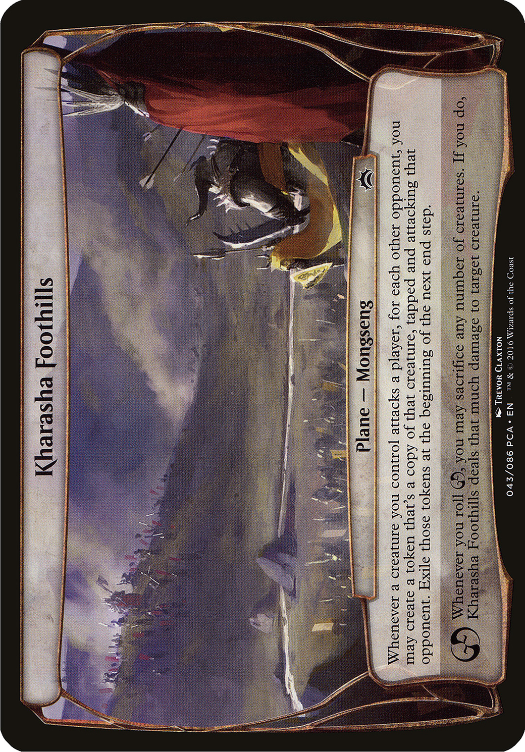 Image of Kharasha Foothills (Planechase Anthology) (OVER-) - Planechase Anthology Planes