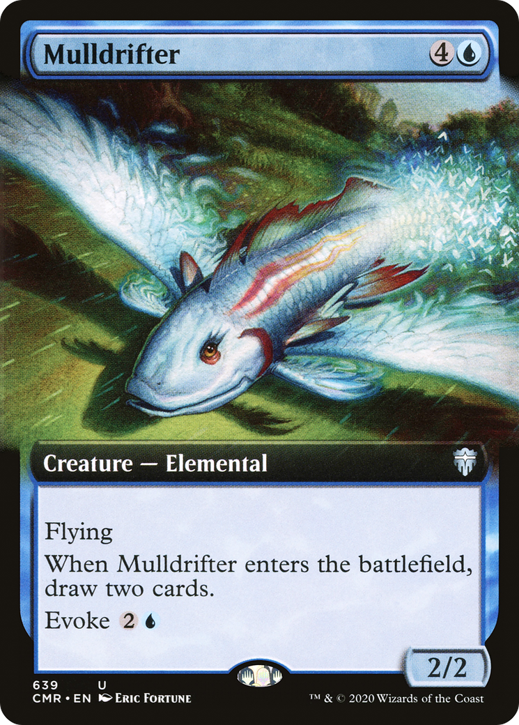 Image of Mulldrifter (Extended Art) (CMR-639) - Commander Legends: (Extended Art) Foil