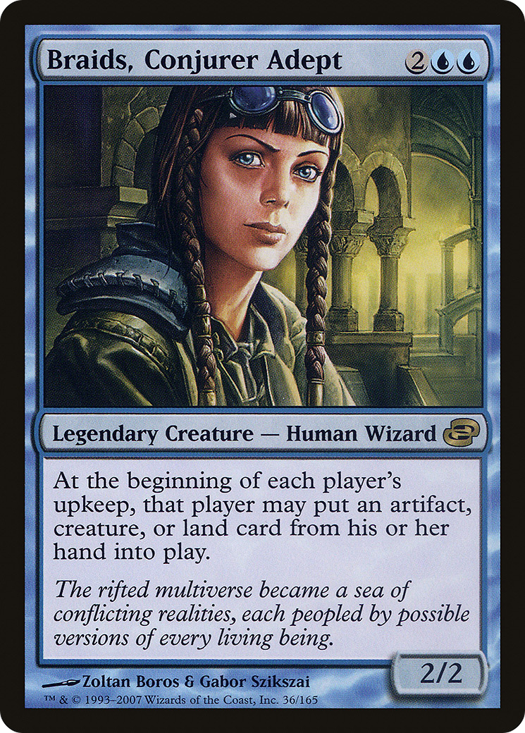 Image of Braids, Conjurer Adept (PLC-036) - Planar Chaos