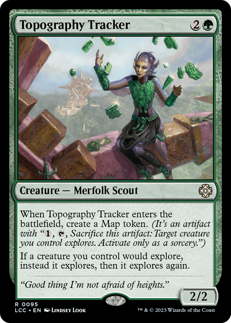 Image of Topography Tracker (LCC-095) - The Lost Caverns of Ixalan Commander