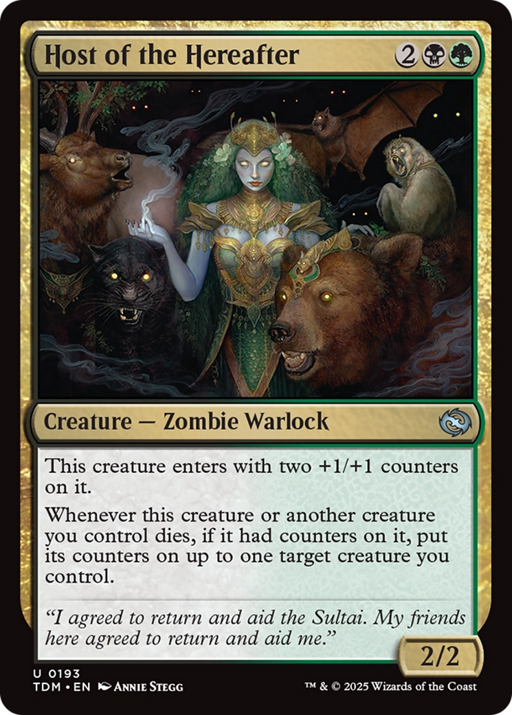 Image of Host of the Hereafter (TDM-193) - Tarkir: Dragonstorm