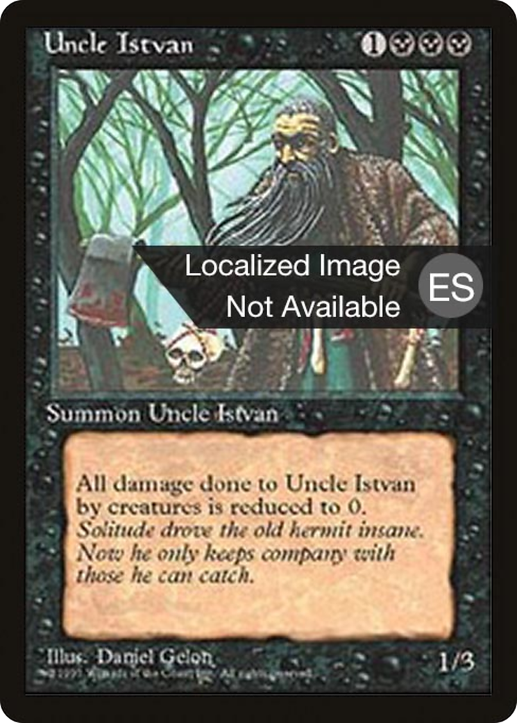 Image of Uncle Istvan (4BB-) - Fourth Edition Foreign Black Border