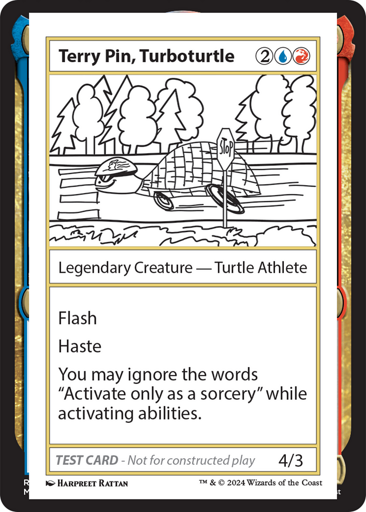 Image of Terry Pin, Turboturtle (MB2PC-) - Mystery Booster 2