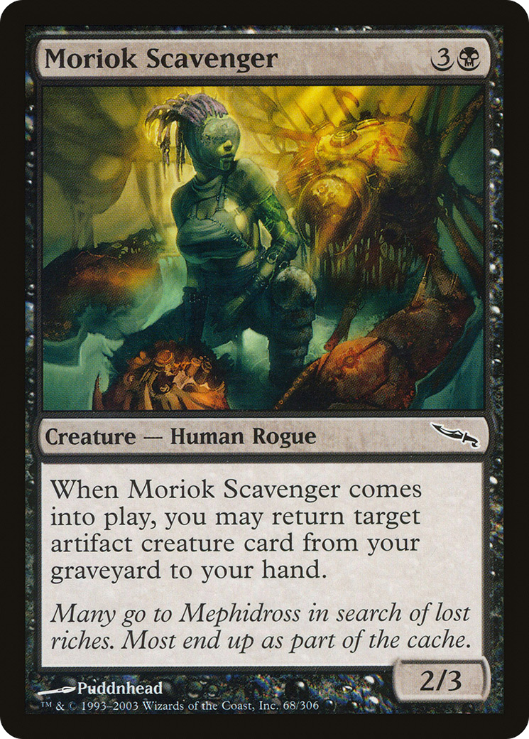 Image of Moriok Scavenger (MRD-068) - Mirrodin Foil