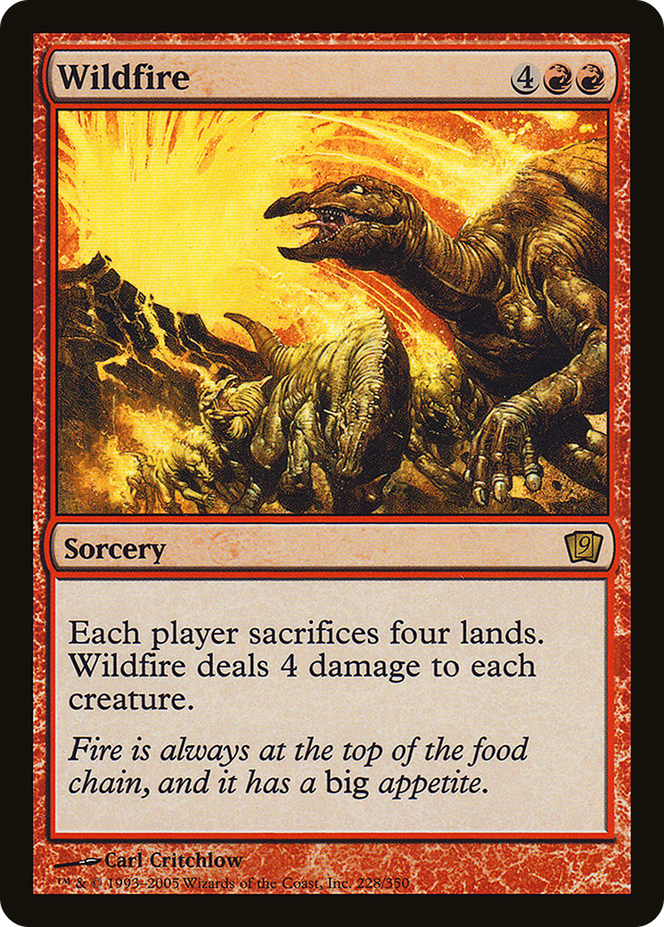 Image of Wildfire (9ED-228) - 9th Edition