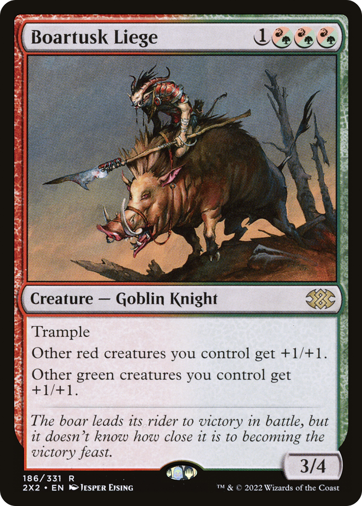 Image of Boartusk Liege (2X2-186) - Double Masters 2022