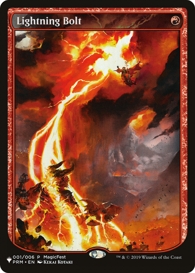 Image of Lightning Bolt (PRM) (LIST-001/006) - The List