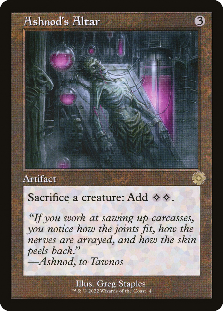 Image of Ashnod's Altar (BRR-004) - The Brothers' War Retro Artifacts