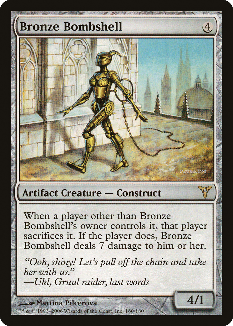 Image of Bronze Bombshell (DIS-160) - Dissension