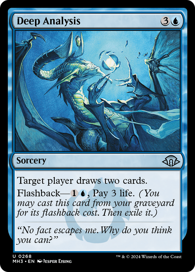Image of Deep Analysis (MH3-268) - Modern Horizons 3 Foil