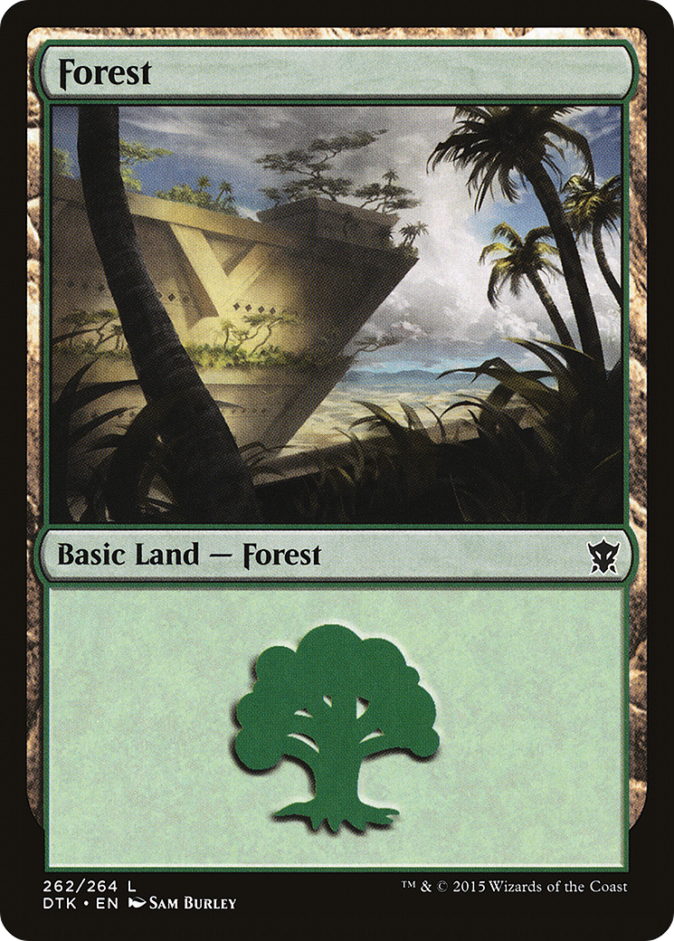 Image of Forest (262) (DTK-262) - Dragons of Tarkir