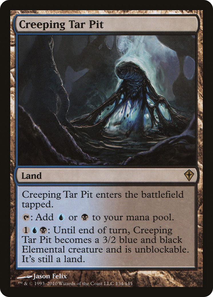 Image of Creeping Tar Pit (WWK-134) - Worldwake