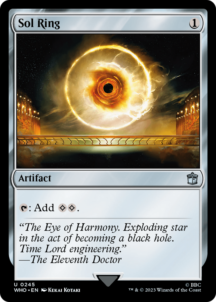 Image of Sol Ring (WHO-245) - Doctor Who