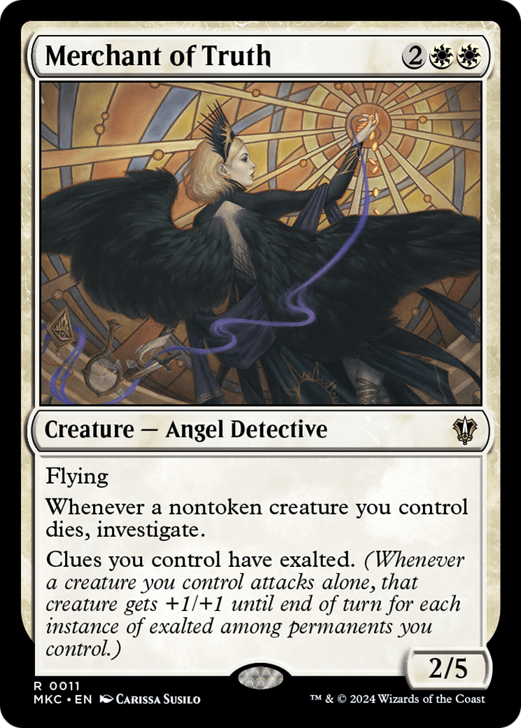 Image of Merchant of Truth (MKC-011) - Murders at Karlov Manor Commander