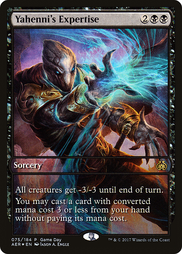 Image of Yahenni's Expertise (GAME-075) - Aether Revolt Promos Foil