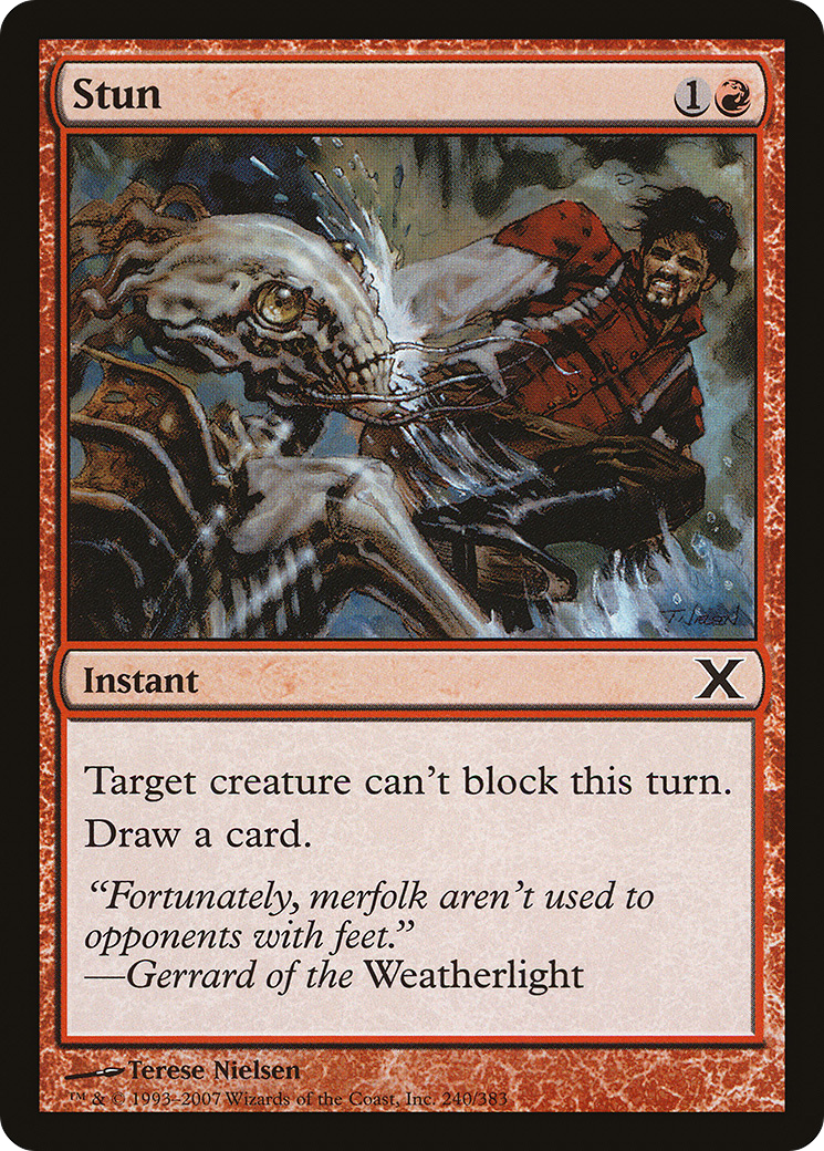 Image of Stun (10E-240) - Tenth Edition Foil