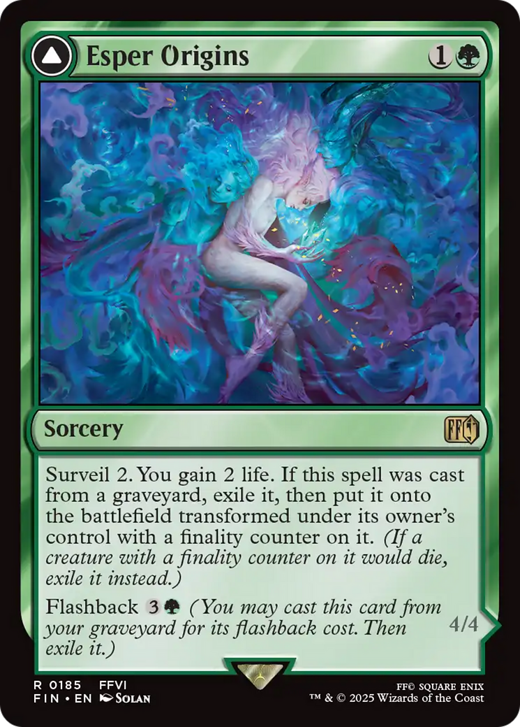 Image of Esper Origins (FIN-185) - FINAL FANTASY: (enchantment)
