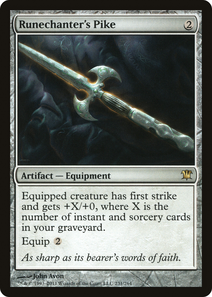 Image of Runechanter's Pike (ISD-231) - Innistrad