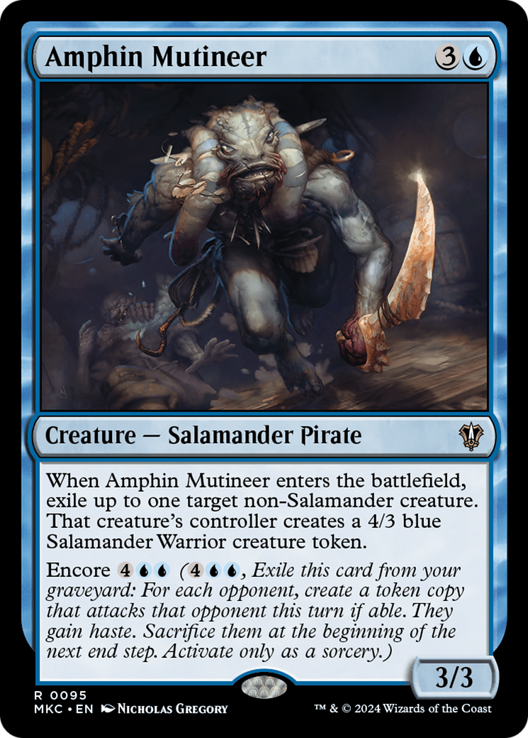 Image of Amphin Mutineer (MKC-095) - Murders at Karlov Manor Commander