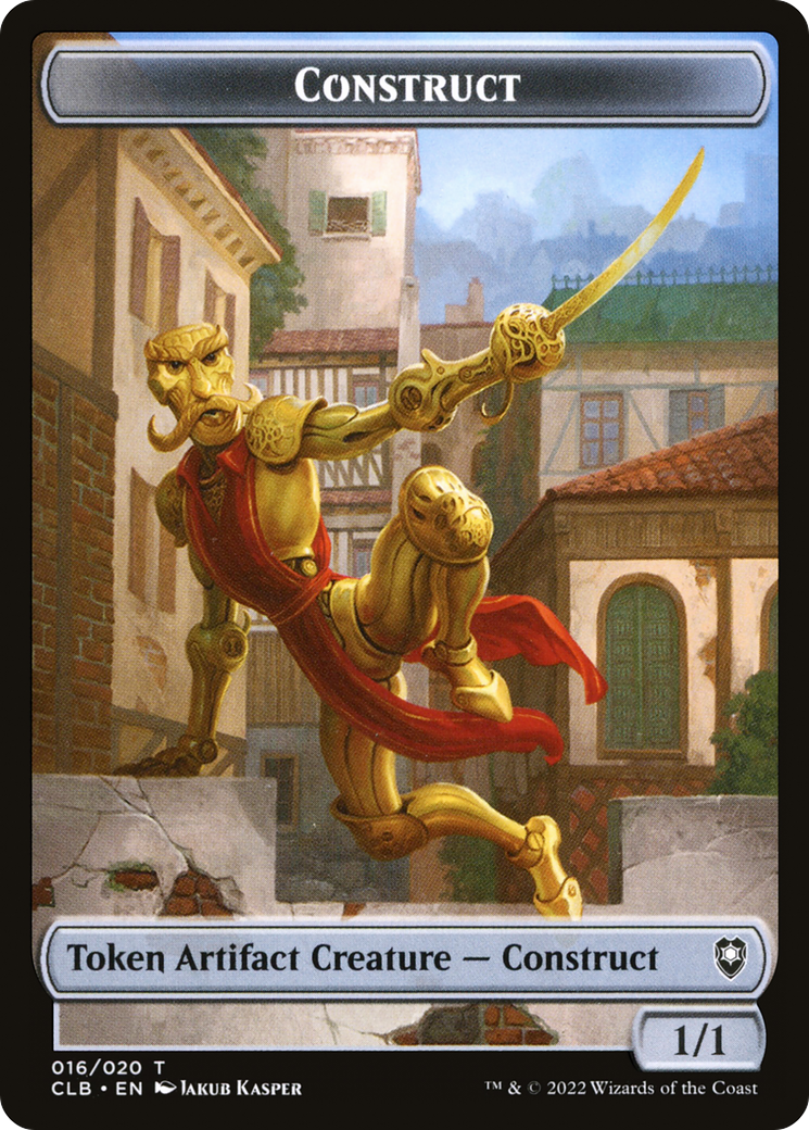 Image of Construct Token (CLB-016) - Battle for Baldur's Gate Tokens