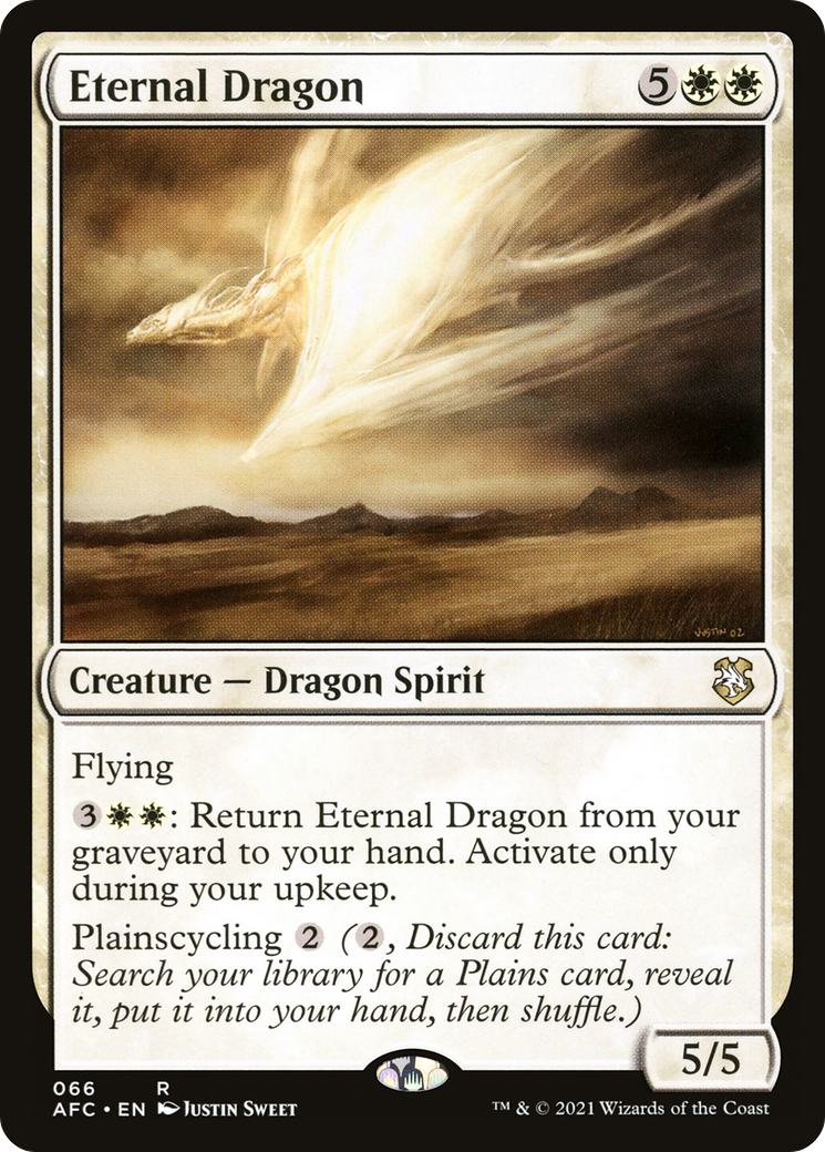 Image of Eternal Dragon (AFC-066) - Forgotten Realms Commander