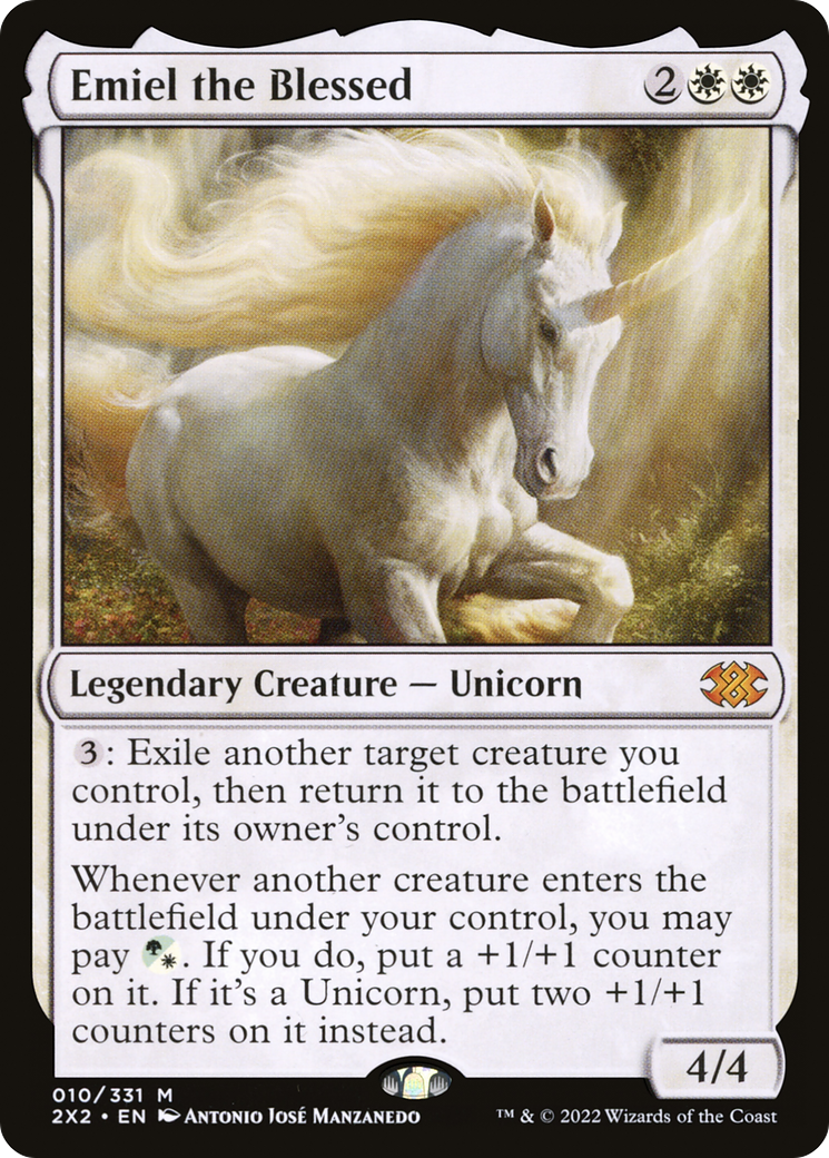 Image of Emiel the Blessed (2X2-010) - Double Masters 2022