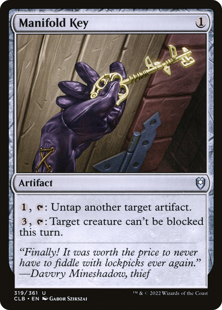 Image of Manifold Key (CLB-319) - Commander Legends: Battle for Baldur's Gate