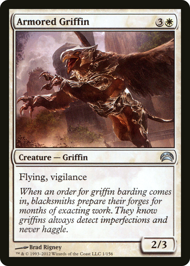 Image of Armored Griffin (PC2-001) - Planechase 2012
