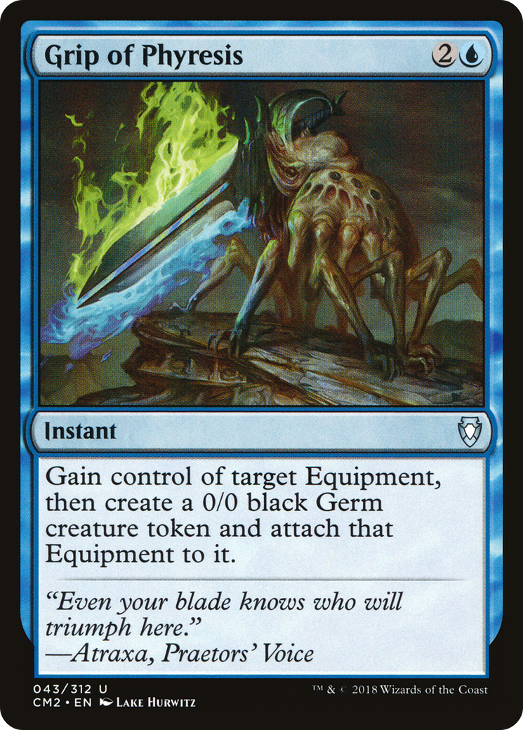 Image of Grip of Phyresis (CM2-043) - Commander Anthology Volume II