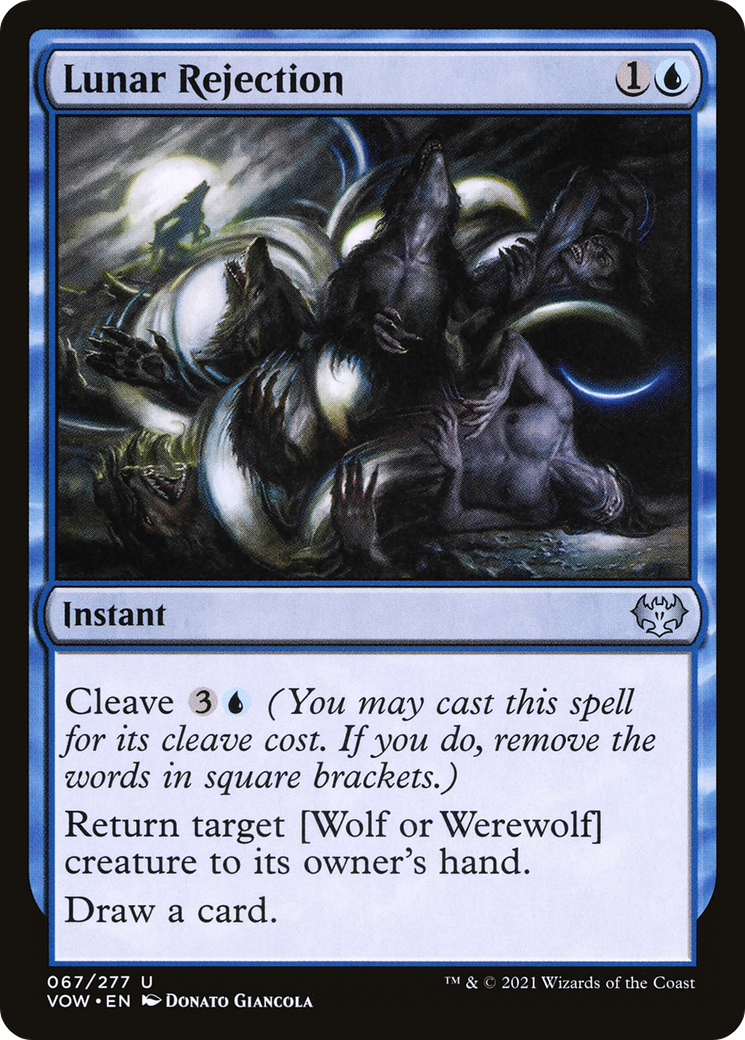 Image of Lunar Rejection (VOW-067) - Innistrad: Crimson Vow