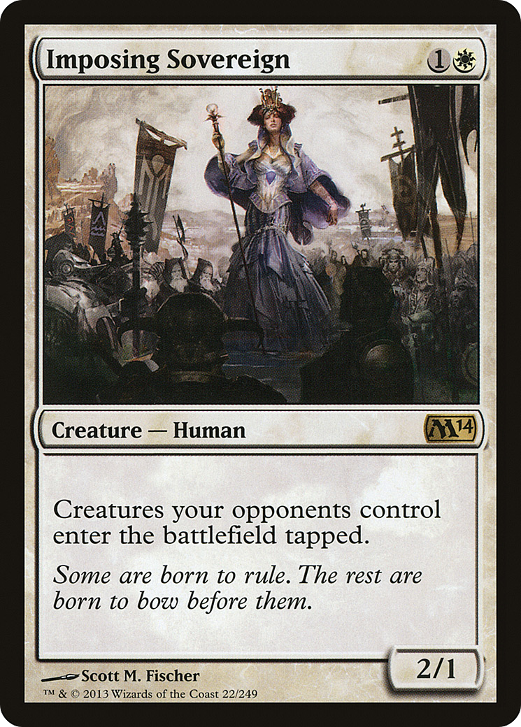 Image of Imposing Sovereign (M14-022) - Magic 2014