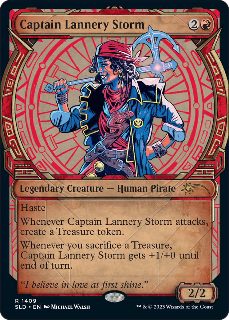 Image of Captain Lannery Storm (SLD-1409) - Secret Lair Drop: (Showcase)