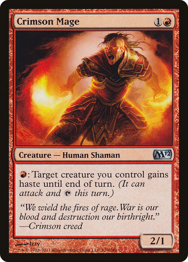 Image of Crimson Mage (M12-129) - Magic 2012