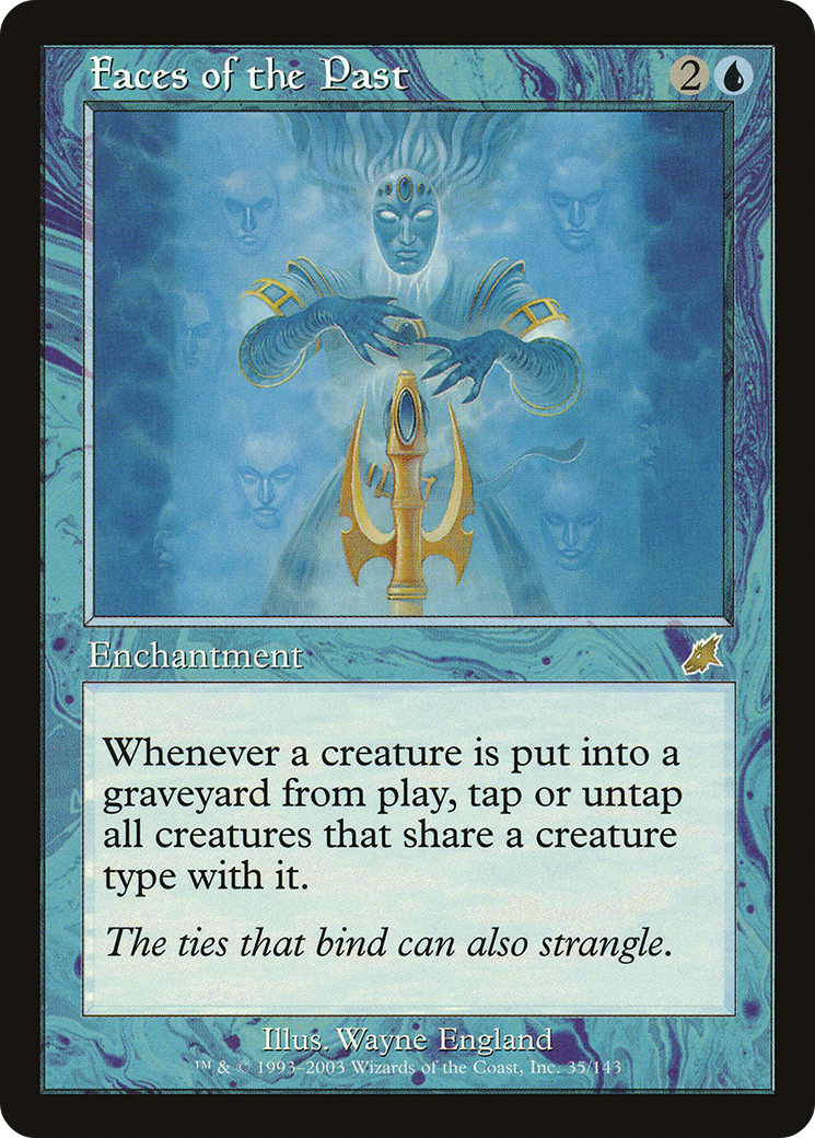 Image of Faces of the Past (SCG-035) - Scourge Foil