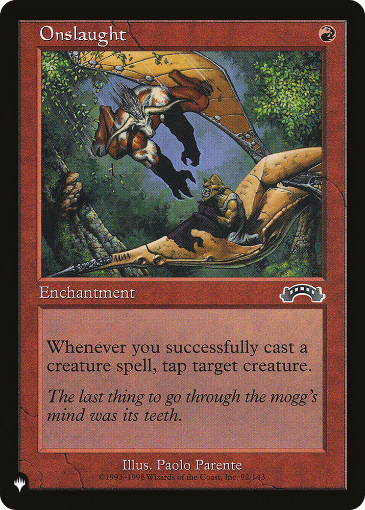 Image of Onslaught (LIST-EXO-92) - The List