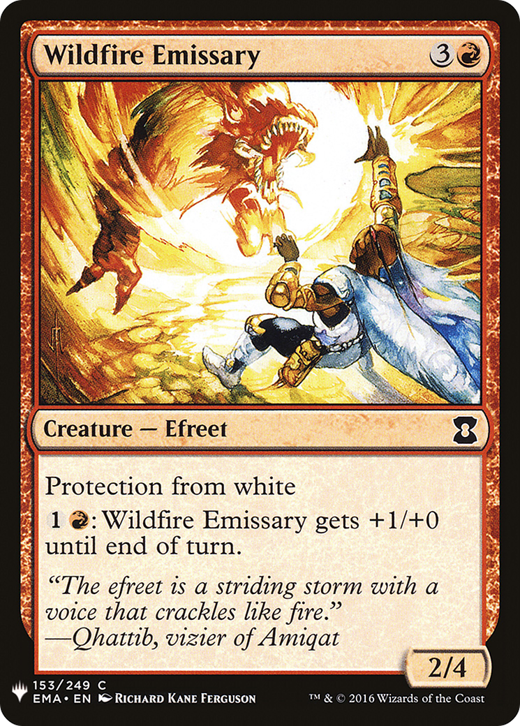 Image of Wildfire Emissary (LIST-153) - The List