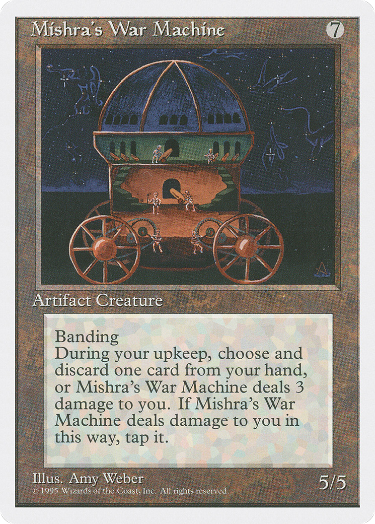 Image of Mishra's War Machine (4ED-) - Fourth Edition