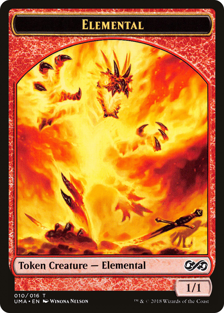 Image of Elemental Token (010) (UMA-010) - Ultimate Masters Tokens