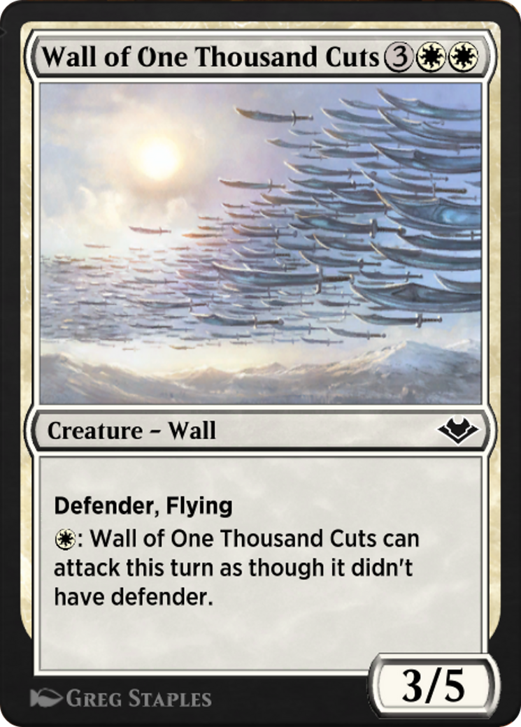 Image of Wall of One Thousand Cuts (J21-157) - Jumpstart: Historic Horizons