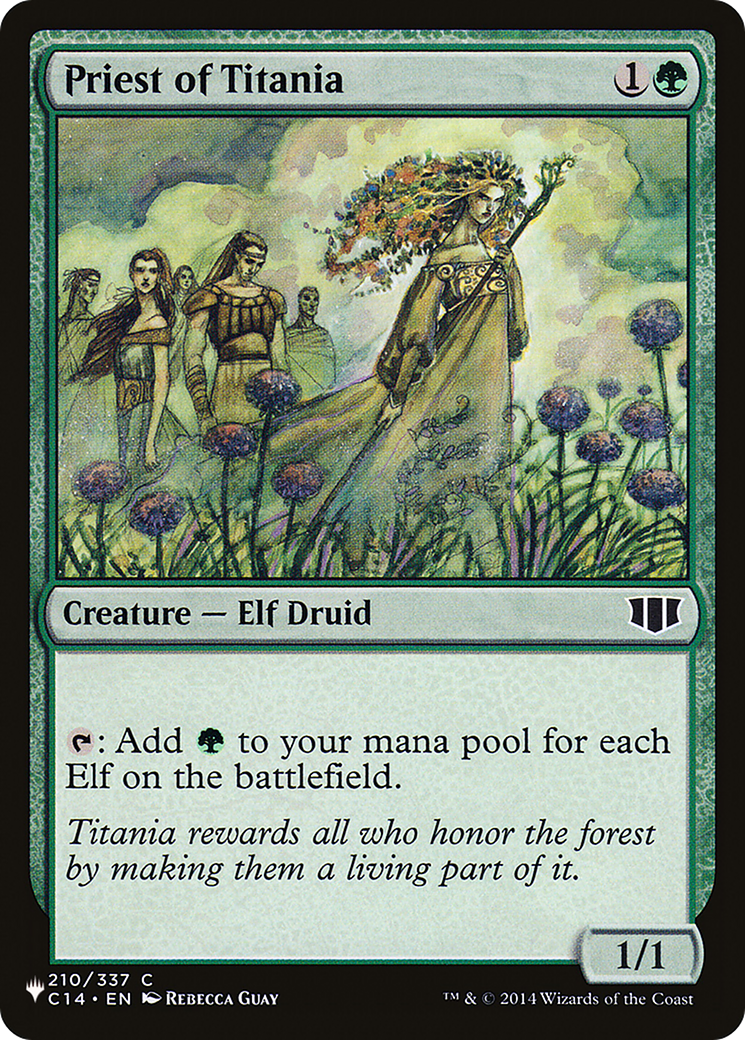 Image of Priest of Titania (PLST-C14-210) - The List