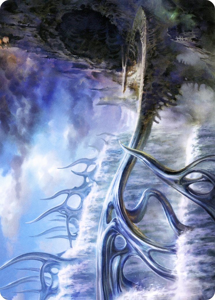 Image of Mistvault Bridge // Mistvault Bridge (AMH2-075) - Modern Horizons 2 Art Series (Borderless)